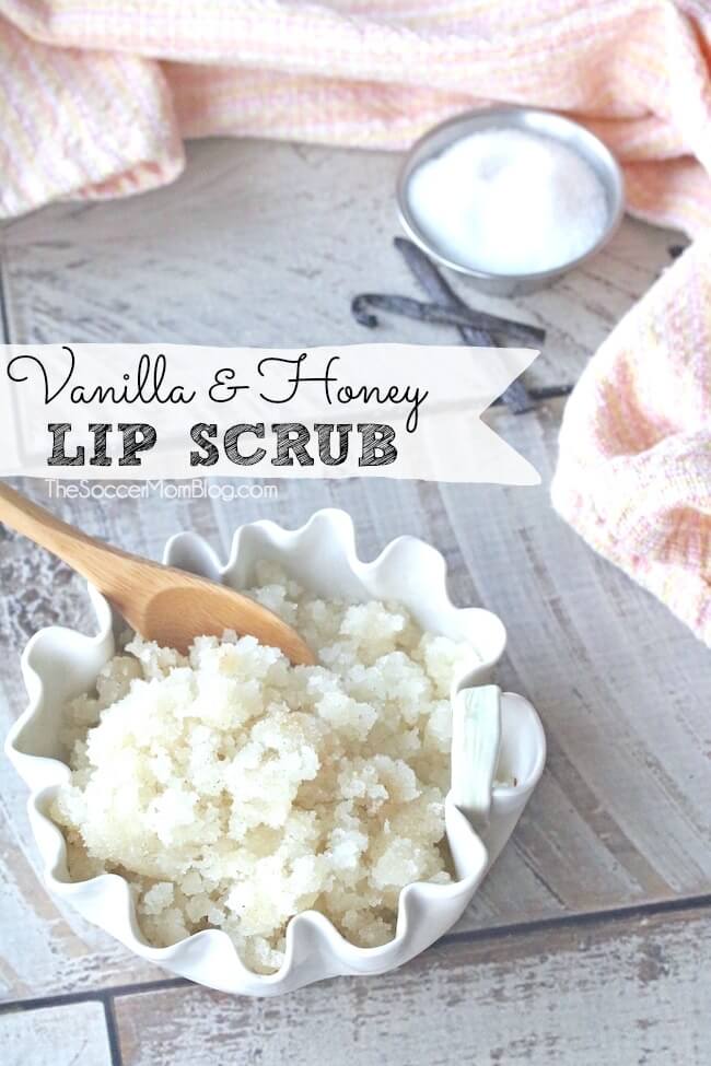 DIY lip scrub