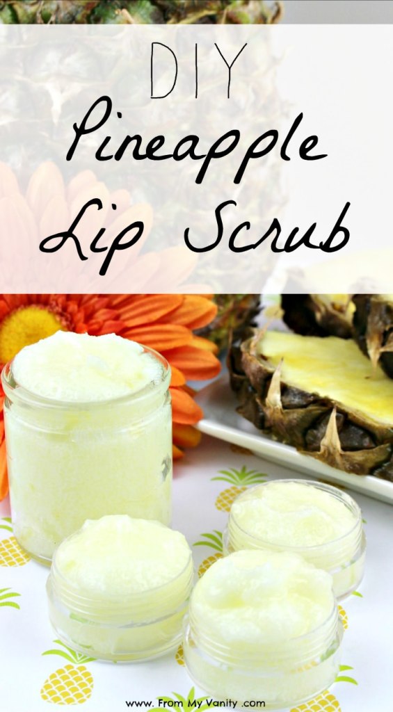 DIY lip scrub