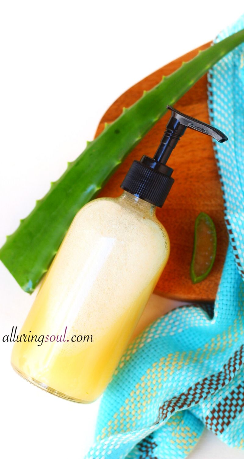 aloe vera face wash