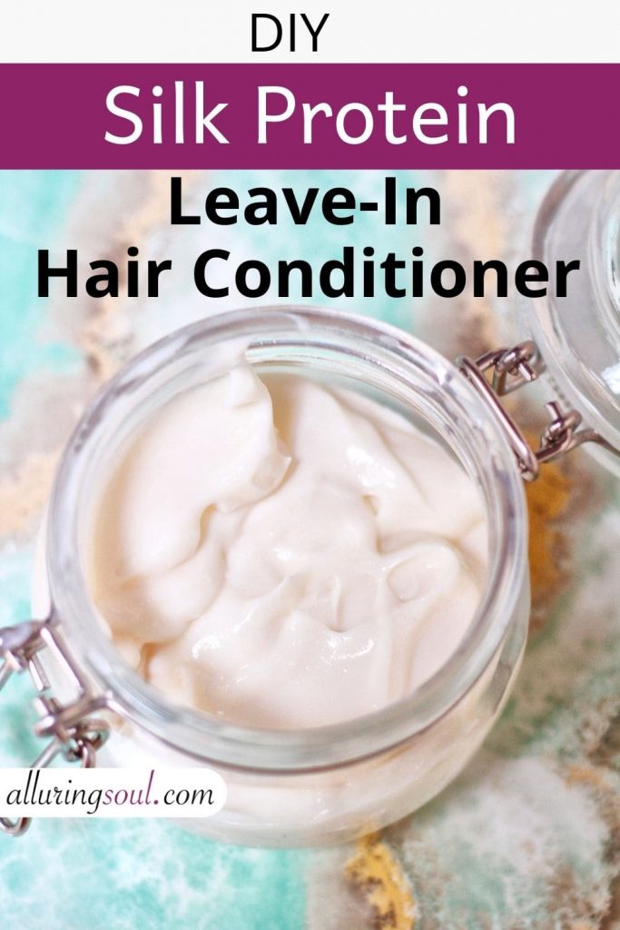 DIY Silk Protein Leave-In Hair Conditioner