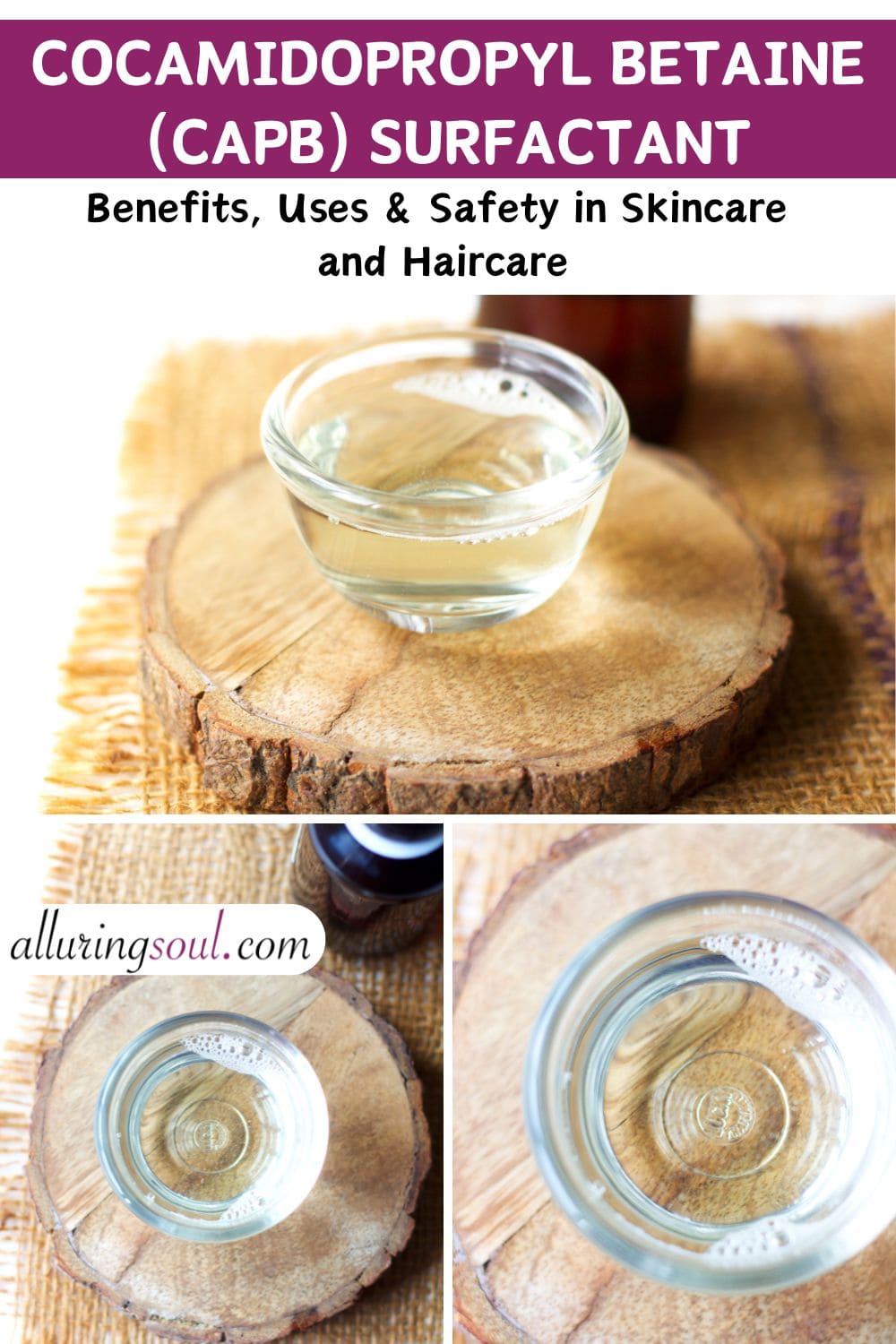 Cocamidopropyl Betaine (CAPB): Benefits, Uses & Safety in Skincare and Haircare