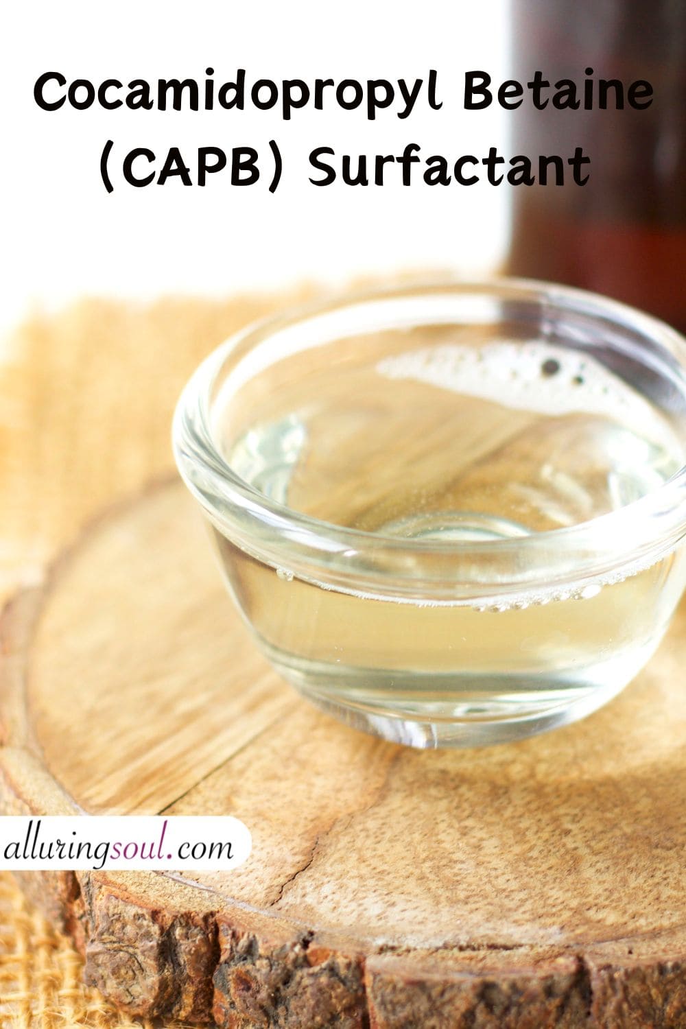 Cocamidopropyl Betaine (CAPB): Benefits, Uses & Safety in Skincare and Haircare