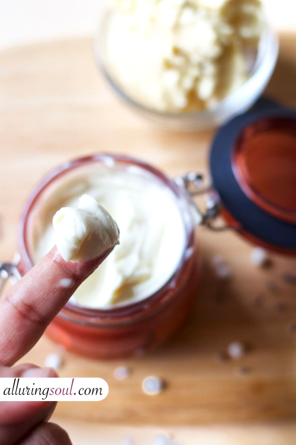 DIY Non-greasy Mango Butter Leave-In Hair Conditioner for Dry, Frizzy Hair