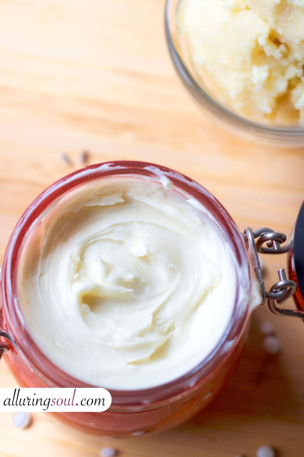 DIY Non-greasy Mango Butter Leave-In Hair Conditioner for Dry, Frizzy Hair