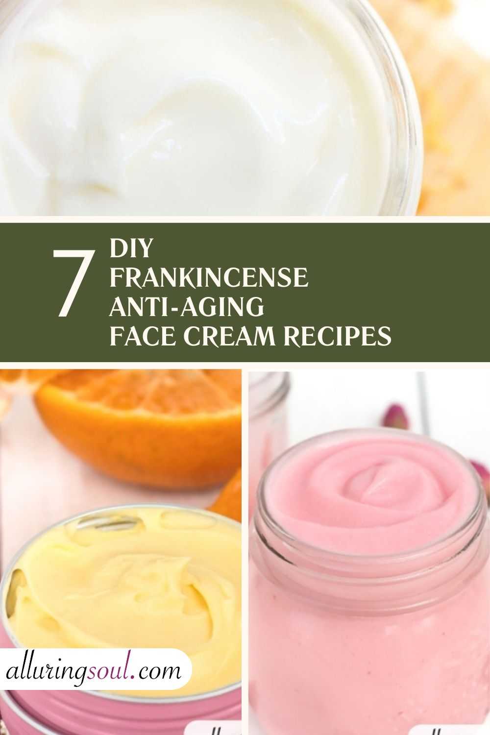 7 DIY Frankincense Anti-Aging Face Cream Recipes