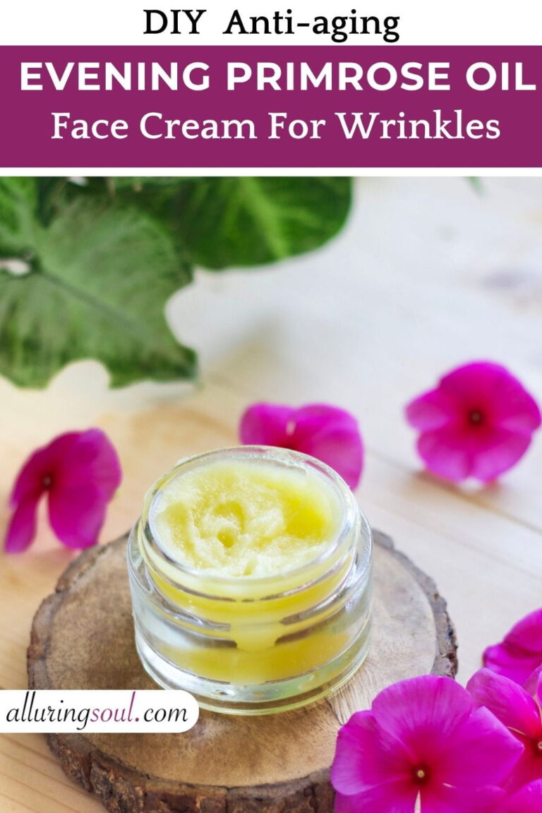 DIY Anti-aging Olive And Evening Primrose Oil Face Cream